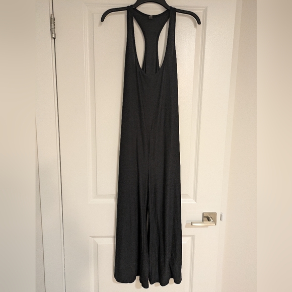Beyond Yoga Featherweight Hang Loose Jumpsuit Size L Darkest Night Black - Picture 5 of 10